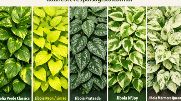 5 Tipos de Jiboia para Paisagismo em Praia Grande: Guia Completo