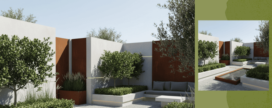 Paisagismo Industrial-Botânico com Guamirim-lustroso em Praia Grande e Santos