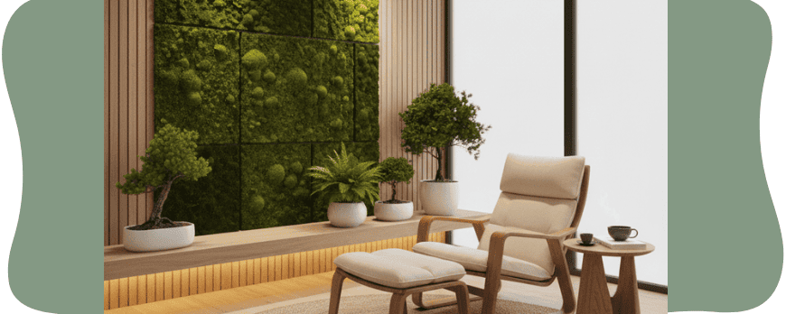 A cura através da cor: como jardins verdes reduzem o estresse em residências de Praia Grande